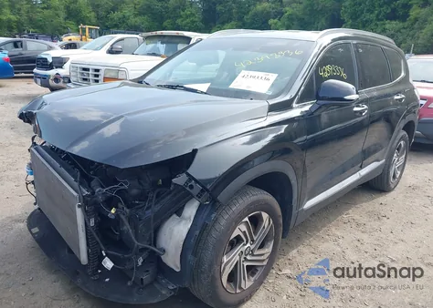 2021 Hyundai Santa Fe Sel from USA, damaged, VIN 5NMS6DAJ9MH367586